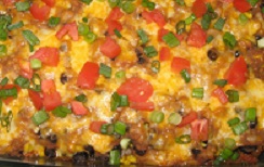 7 layer mexican casserole