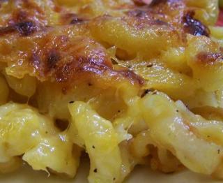 crusty macaroni and cheese casserole