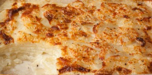 scalloped potato pizza casserole