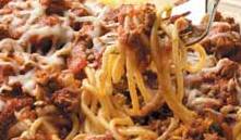 spaghetti baked casserole