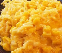 spaghetti corn casserole